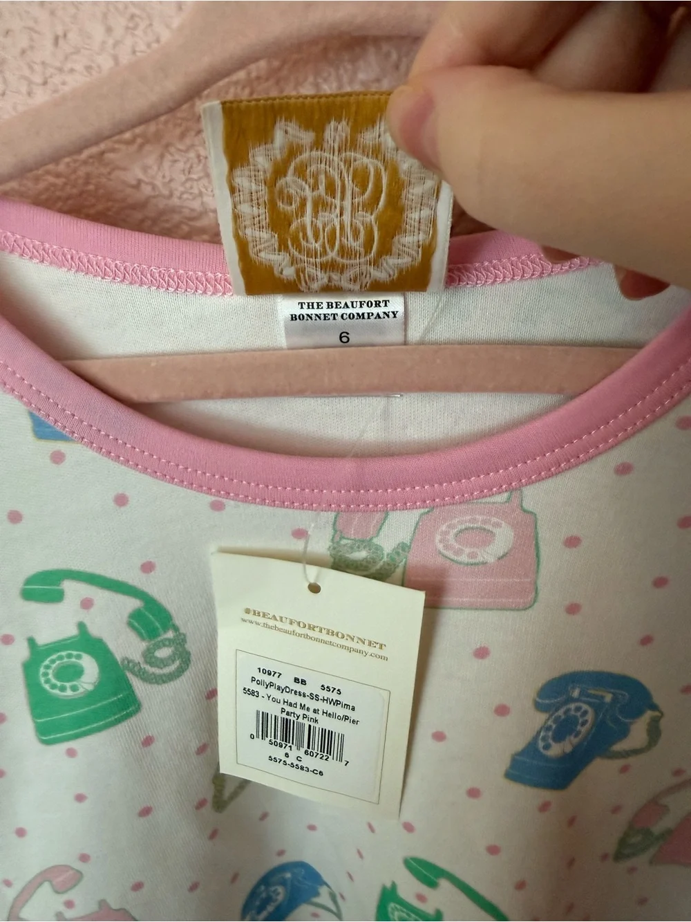 NWT B for Bonnet You Had Me at Hello Polly Play Dress